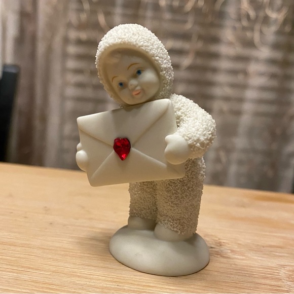 July, Dept 56 Snowbabies Figurine Ruby birthstone - Picture 2 of 6